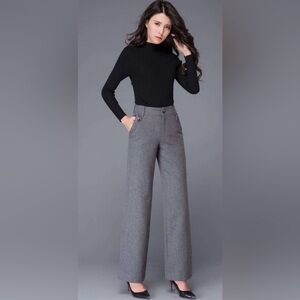 BAIA BOSTON Grey Dress Pants
